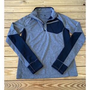 Obermeyer 1/4 Zip Jacket Size Small Men’s Grey Long Sleeve